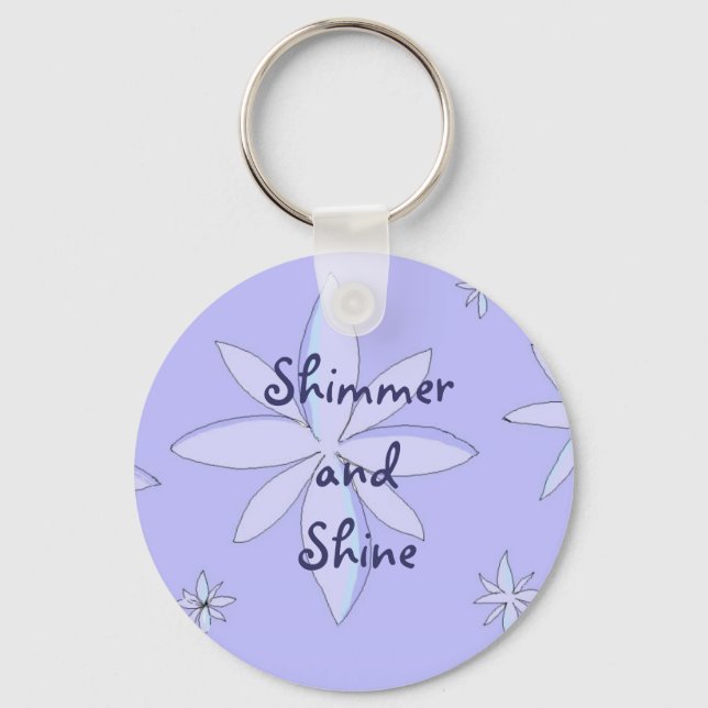 Shimmer und Shine Schlüsselanhänger (Vorderseite)