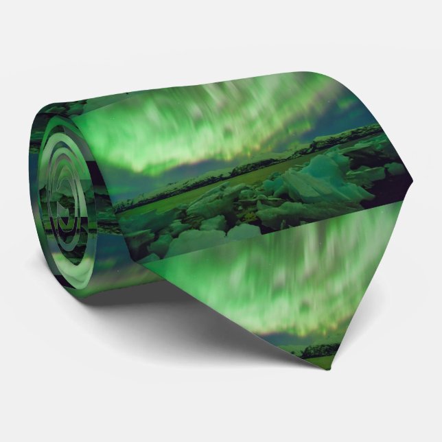 Shimmering Aurora Krawatte (Gerollt)