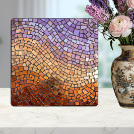 Shimmering Mosaic Gradient Ceramic Tile Fliese