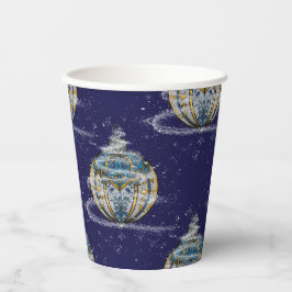 Shimmery Ornament Pappbecher