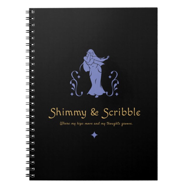 Shimmy & Scribble  Notizblock (Vorderseite)