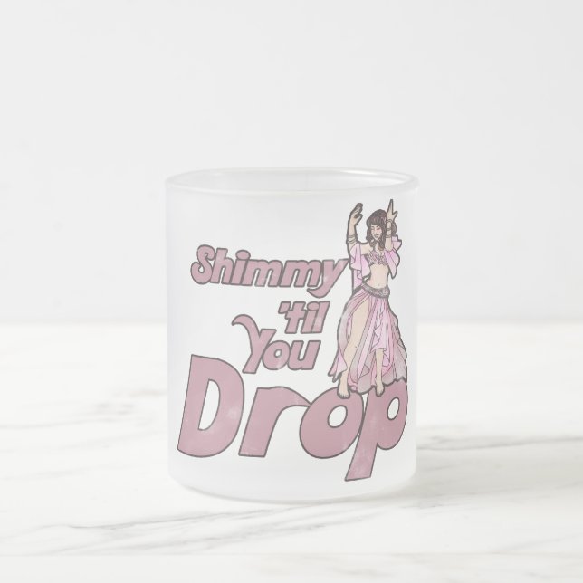 Shimmy til you Drop Bly Tancer Mattglastasse (Mittel)