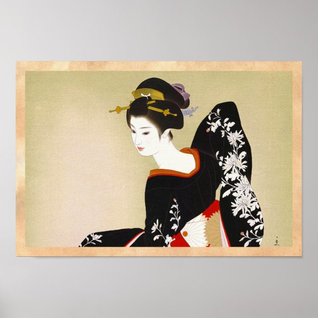 Shimura Tatsumi Zwei Themen japanische Frauen Poster (Vorne)