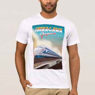 Shinagawa Japan Reiseplakat. T-Shirt