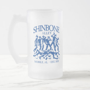Shinbone Alley-Frostkrug Mattglas Bierglas