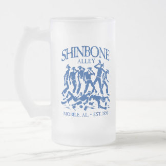 Shinbone Alley-Frostkrug Mattglas Bierglas