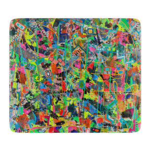 Shindig Deko Glasschneidboard Schneidebrett