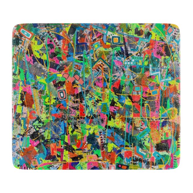 Shindig Deko Glasschneidboard Schneidebrett (Vorderseite)