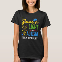 Shine A Light on Autismus Personalisiert Team