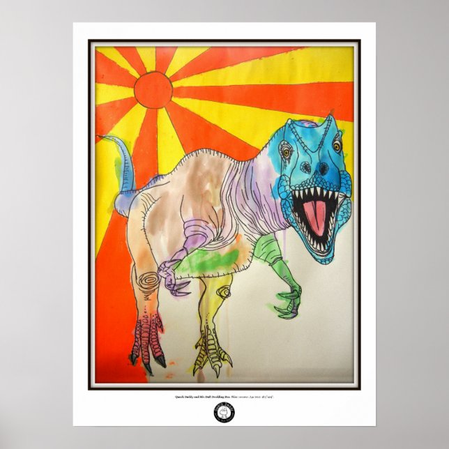 Shine-asaurus Poster (Vorne)