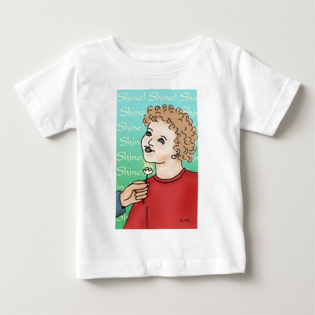 Shine! Baby T-shirt (Vorderseite)