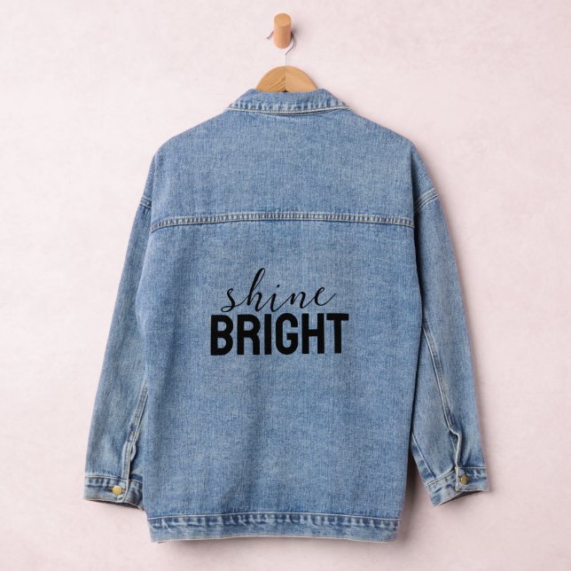 Shine Bright Denimjacke Jeansjacke (Hangar)