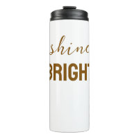 Shine Bright – Inspirierendes Leuchten Grafik T-Sh
