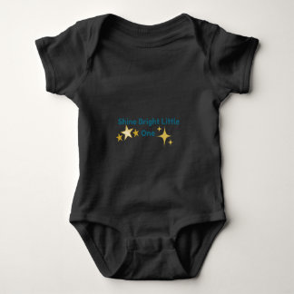 Shine Bright Little One Baby Bodysuit Strampler