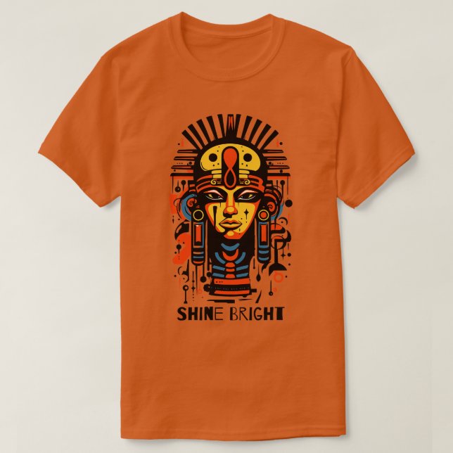 Shine Bright Pharaoh T-Shirt (Design vorne)