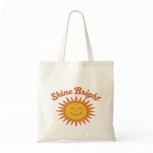 Shine Bright  Positive Energy Tote Bag