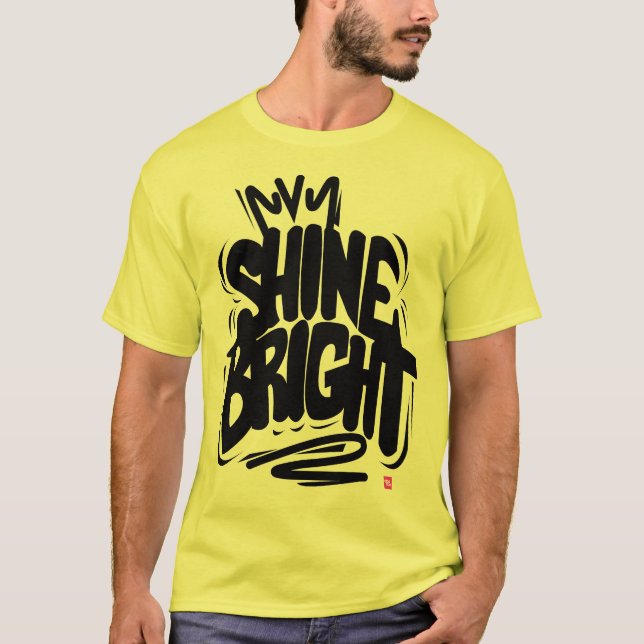 Shine Bright Premium T-Shirt (Vorderseite)
