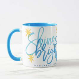 Shine-helle moderne Kalligraphie-Tasse Tasse