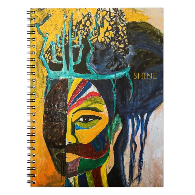 "Shine" Journal Notizblock (Vorderseite)