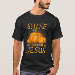 Shine mit dem Licht Jesu Christlichen Halloween T-Shirt