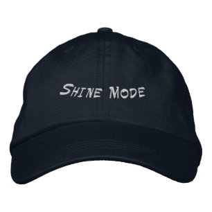 Shine Mode – Tritt in Deinen Rampenlicht-Glanz Nav Bestickte Baseballkappe