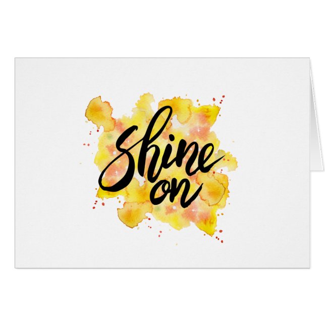 Shine on Graffiti Art (Vorderseite (Horizontal))