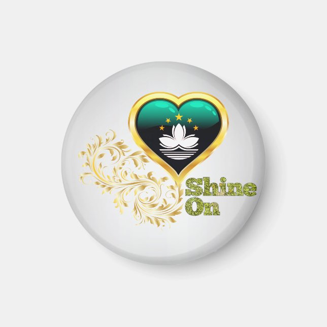 Shine on Macau Magnet (Vorne)