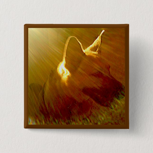 Shine on Me German Shepherd #1 Button (Vorderseite)