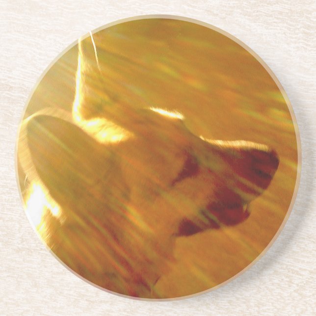 Shine on Me German Shepherd #2 Untersetzer (Vorne)