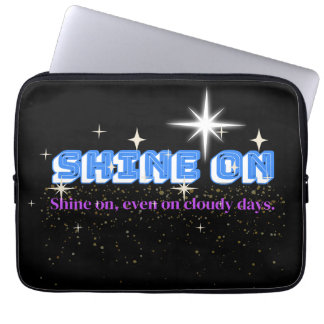 SHINE ON - Night Glow Star Edition 13" Laptopschutzhülle