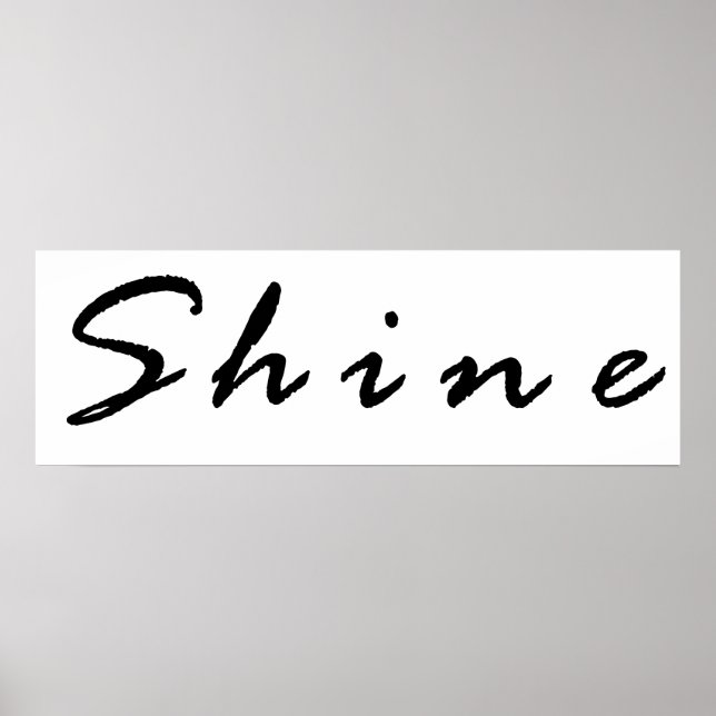 Shine Poster (Vorne)