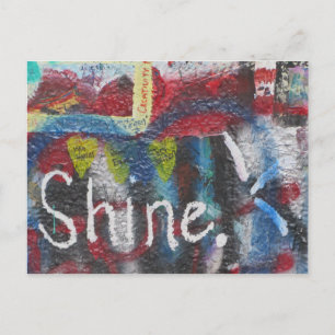 Shine Postkarte