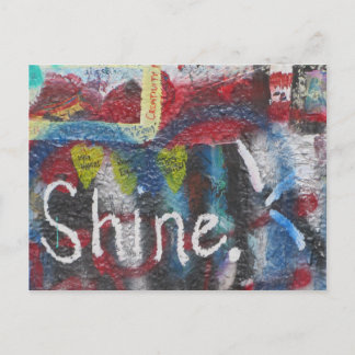 Shine Postkarte