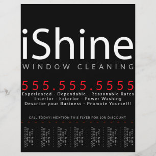 Shine. Reinigung des Powers Flyer