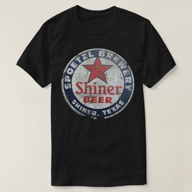Shiner Beer T-Shirt (Design vorne)
