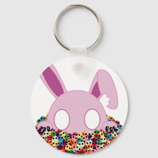 Shinikaru the Bunny - Zuckerschädel Schlüsselanhänger