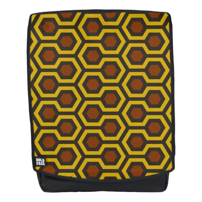 Shining Brown Rucksack (Vorderseite)