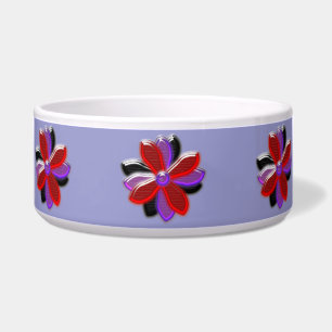 Shining Daisy Blume Dog Bowl Napf