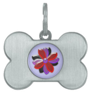 Shining Daisy Blume Pet Tag Tiermarke