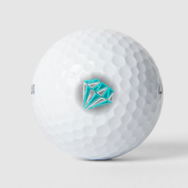 Shining Diamond Golfball (Vorderseite)