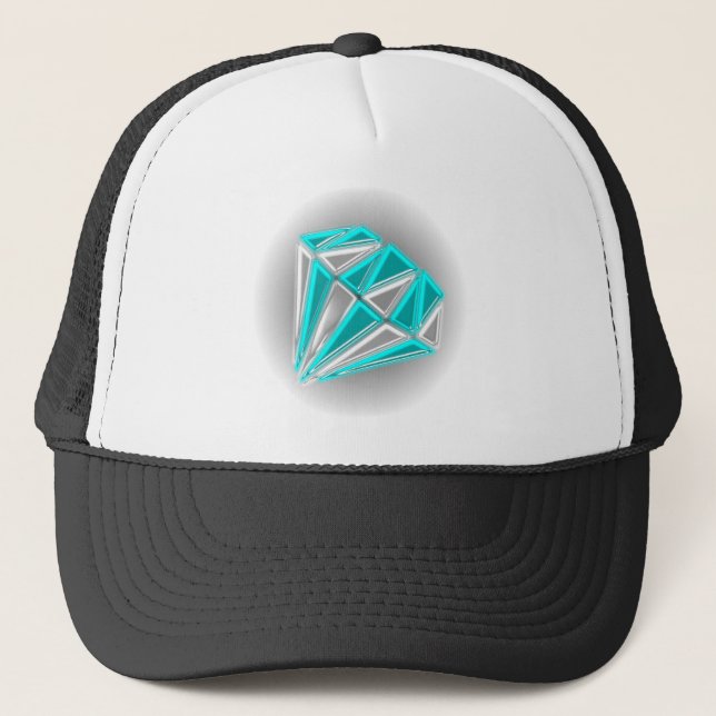 Shining Diamond Truckerkappe (Vorderseite)