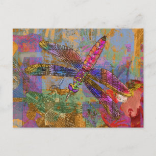 Shining Dragonfly Postkarte