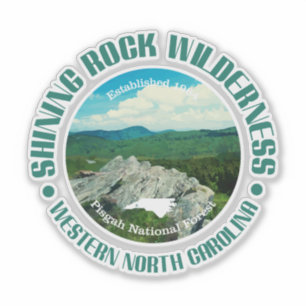 Shining Rock Wilderness Aufkleber