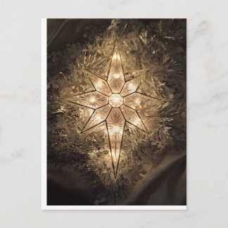 Shining Star Feiertagspostkarte