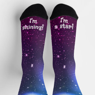 Shining Star frohe Weihnachten Weihnachten Weihnac Socken