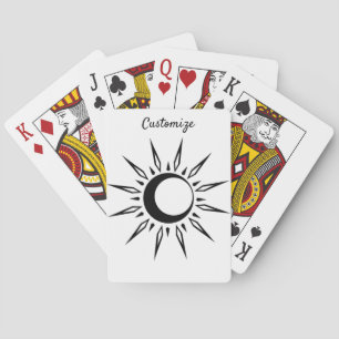 Shining Sun Crescent Moon Thunder_Cove Spielkarten