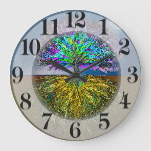 Shiningfrom Within Große Wanduhr