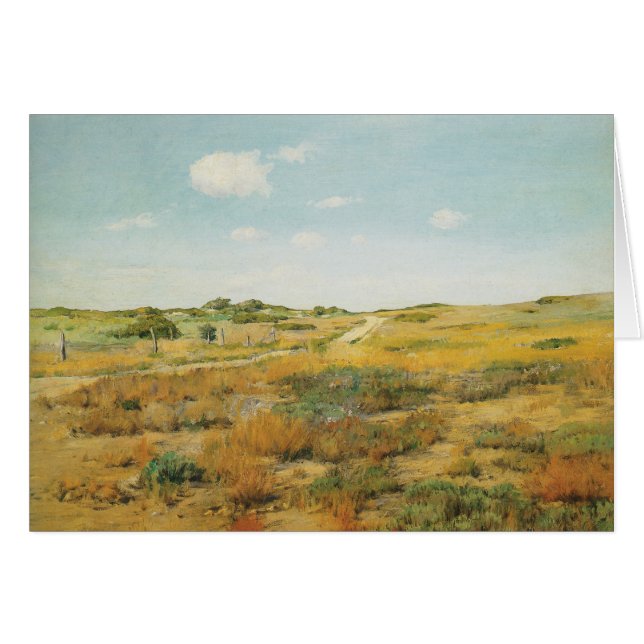 Shinnecock Hills von William Merritt Chase (Vorderseite (Horizontal))