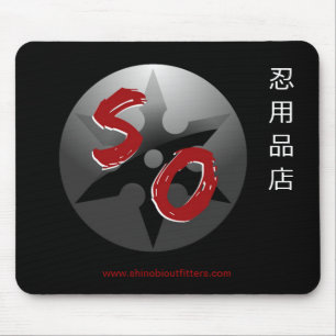 Shinobi Ausstatter-Kanji u. Logo Mousepad 2