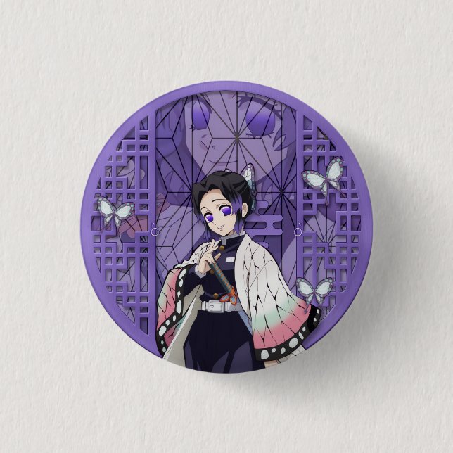 Shinobu Kocho Button (Vorderseite)